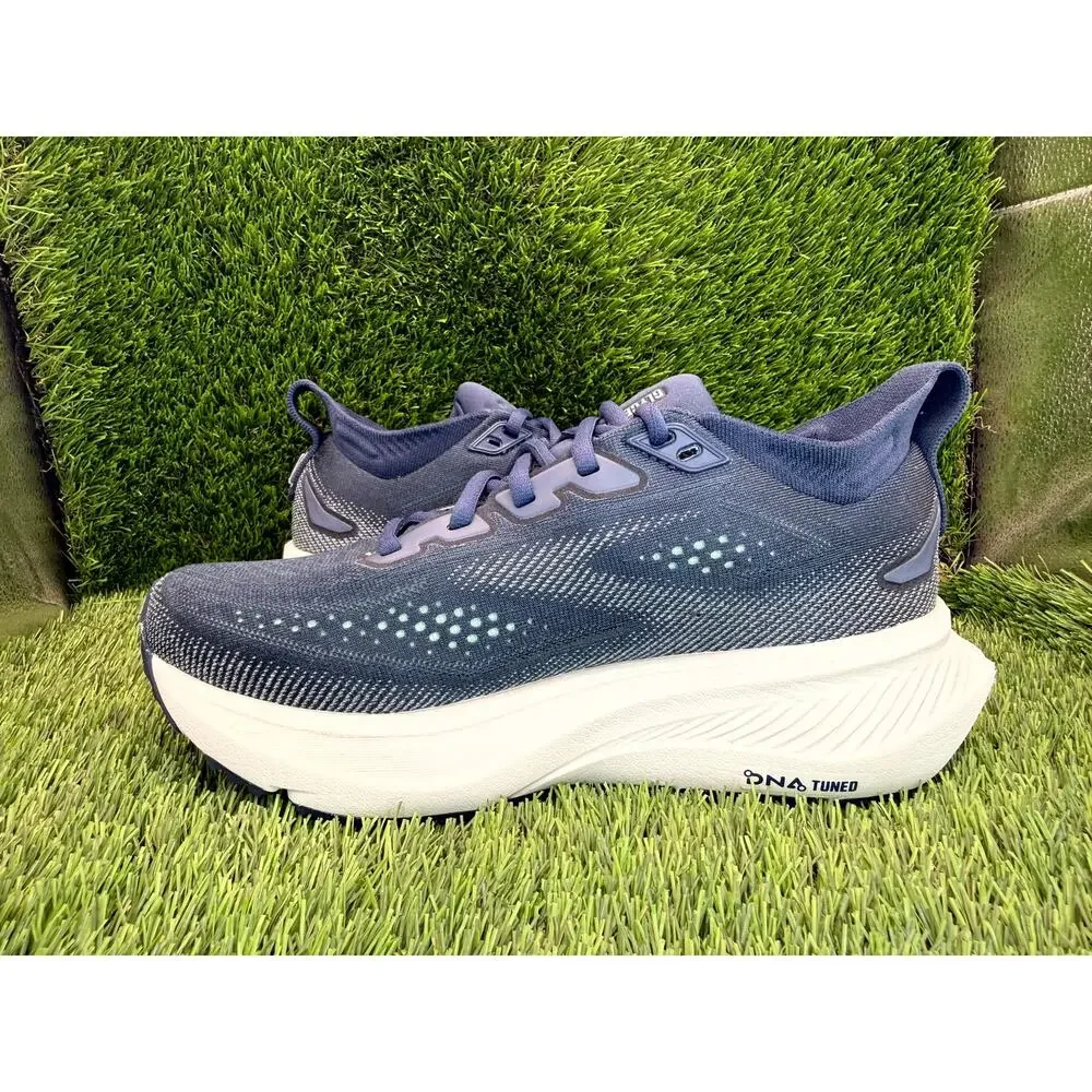 Brooks Glycerin 23 1204651D453 Athletic Shoes Women's 6.5D Blue Knit Gym Jogging